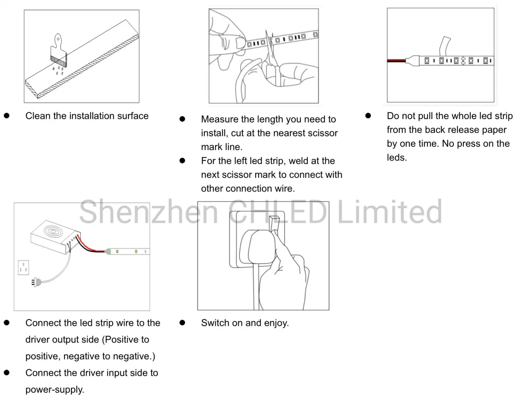 480LEDs DC24V 2700K/3000K/4000K/6000K IP20 IP65 IP66 IP67 IP68 COB LED Strip Light for Christmas Decoration